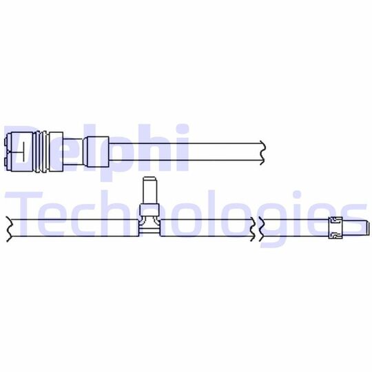 LZ0286 Warning Contact, brake pad wear