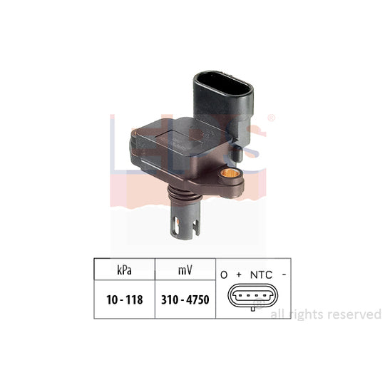 1.993.087 Air Pressure Sensor, height adaptation