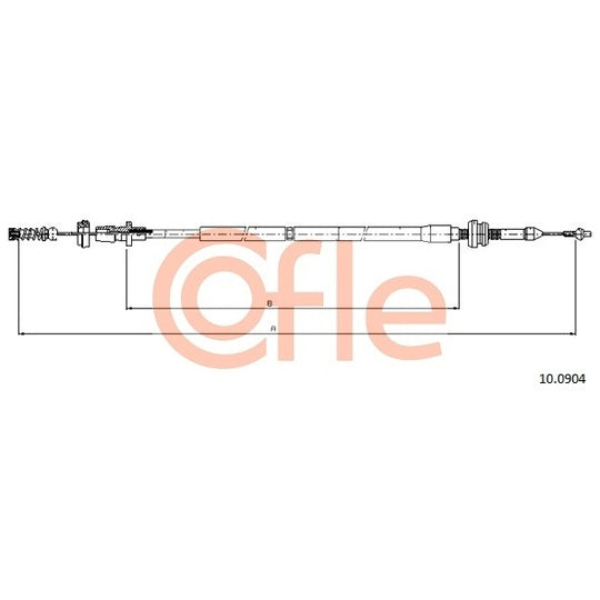 10.0904 Accelerator Cable