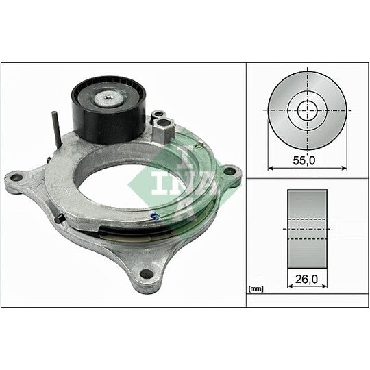 534 0598 10 Tensioner Lever, v-ribbed belt