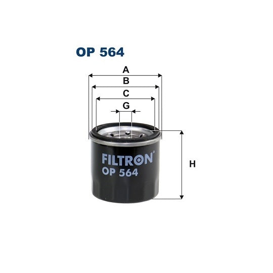 OP 564 Oil filter