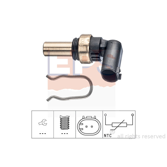1.830.387 Sensor, coolant temperature