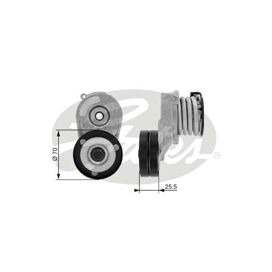 T38432 Tensioner Pulley, v-ribbed belt