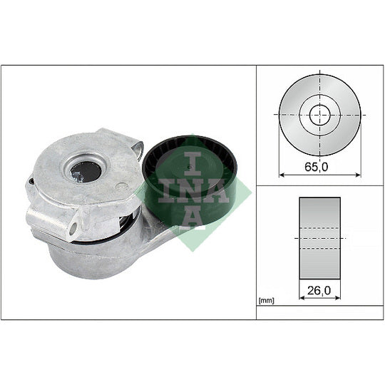 534 0308 10 Tensioner Lever, v-ribbed belt