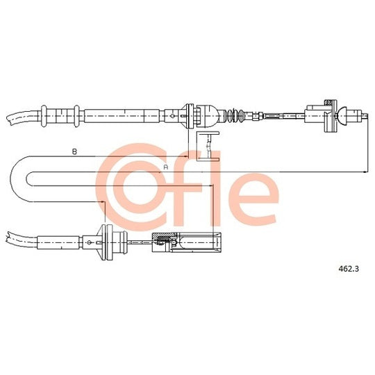 462.3 Clutch Cable