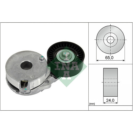 534 0733 10 Tensioner Lever, v-ribbed belt