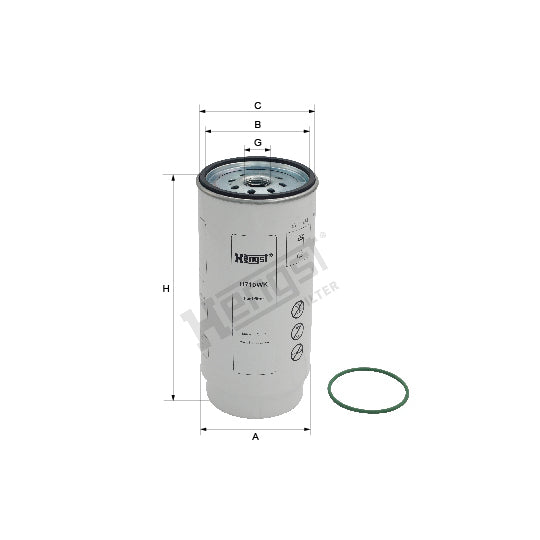 H710WK Fuel filter