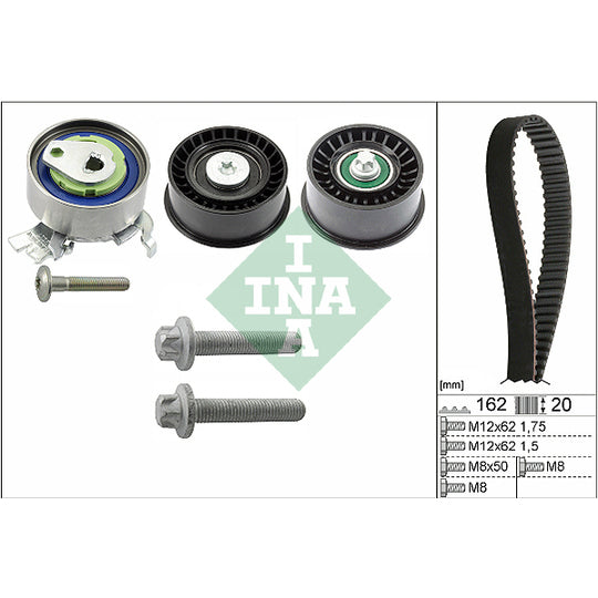 530 0441 10 Timing Belt Set