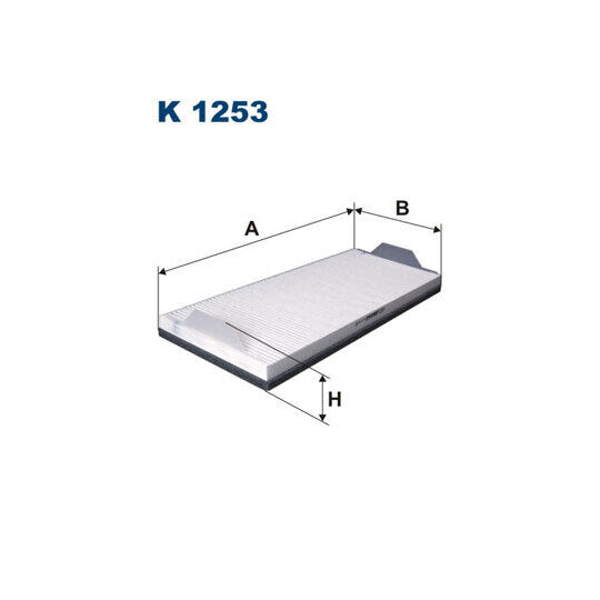 K 1253 Filter, interior air