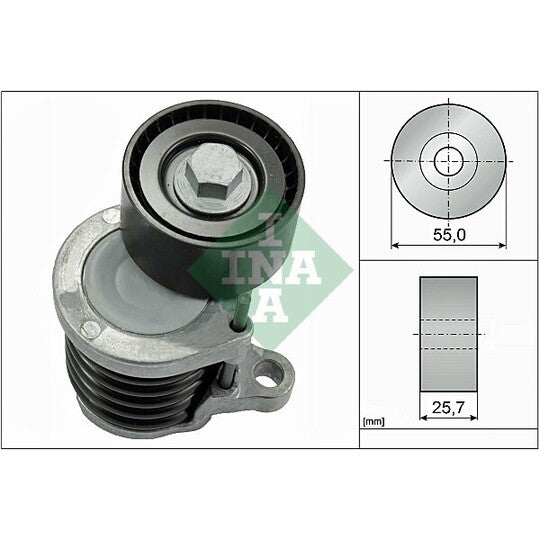 534 0591 10 Tensioner Lever, v-ribbed belt
