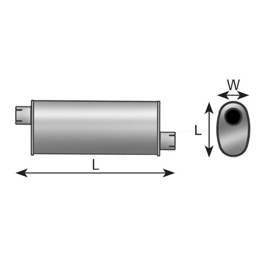 50337 Middle Silencer