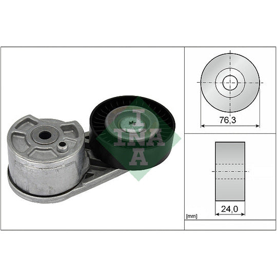 534 0725 10 Belt Tensioner, V-ribbed belt