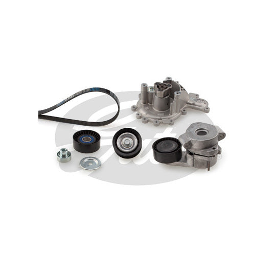 KP26PK1670 Water Pump + V-Ribbed Belt Set