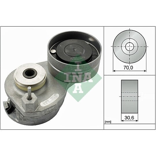 534 0588 10 Tensioner Lever, v-ribbed belt