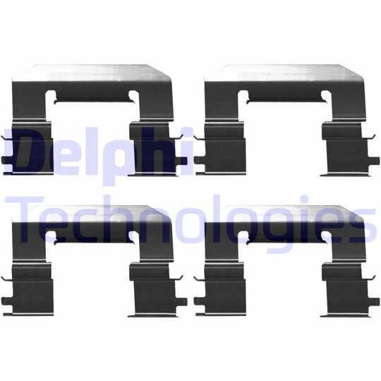 LX0675 Accessory Kit, disc brake pad