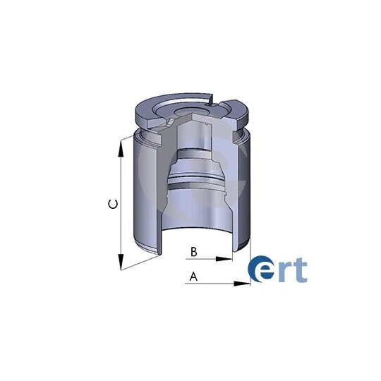 150583-C Piston, brake caliper