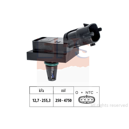 1.993.246 Air Pressure Sensor, height adaptation