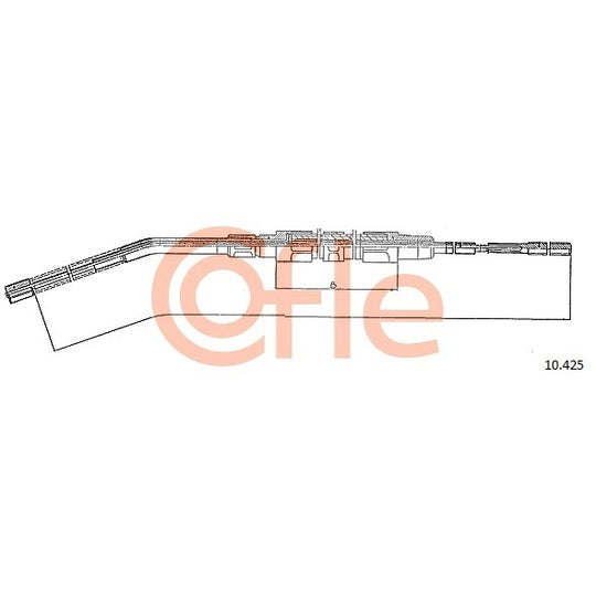 10.425 Cable, parking brake