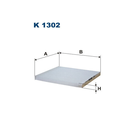 K 1302 Filter, interior air