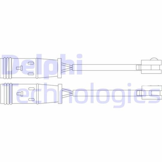 LZ0204 Warning Contact, brake pad wear