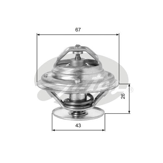 TH05586G1 Thermostat, coolant