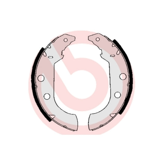S 61 517 Brake Shoe Set