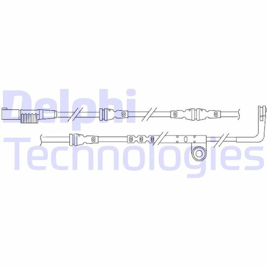 LZ0203 Warning Contact, brake pad wear