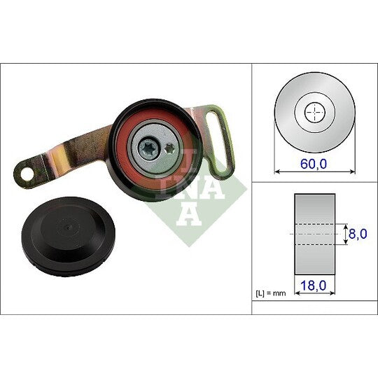 533 0078 10 Tensioner Lever, v-ribbed belt