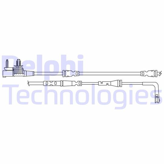 LZ0313 Warning Contact, brake pad wear