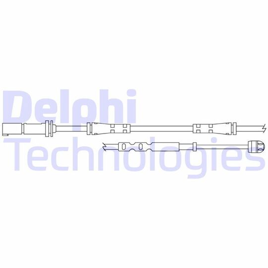 LZ0312 Warning Contact, brake pad wear