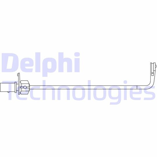 LZ0327 Warning Contact, brake pad wear