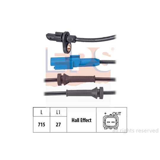 1.960.171 Sensor, wheel speed