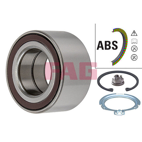 713 6308 50 Wheel Bearing Kit
