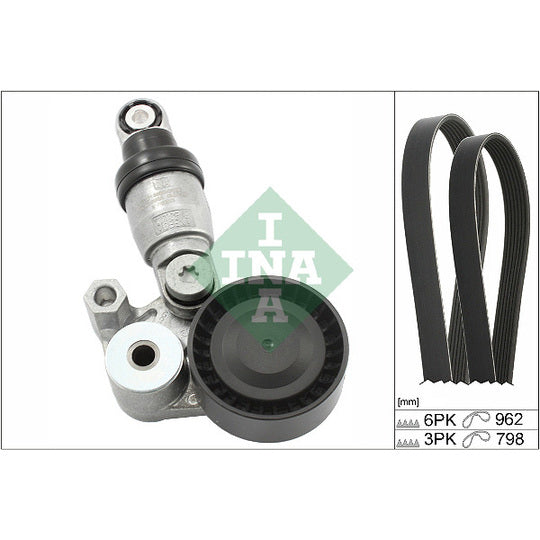 529 0431 10 V-Ribbed Belt Set