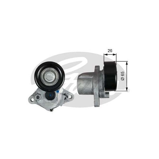 T39293 Tensioner Pulley, v-ribbed belt