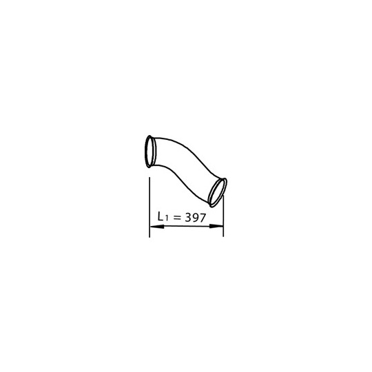 82210 Exhaust pipe