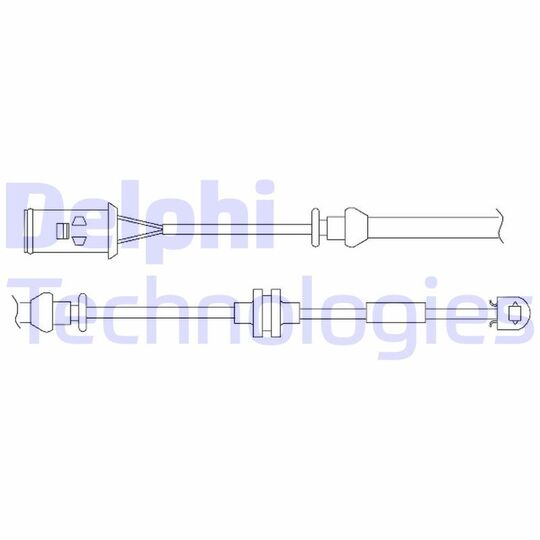 LZ0176 Warning Contact, brake pad wear