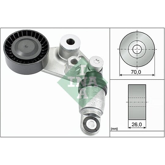 534 0297 10 Tensioner Lever, v-ribbed belt