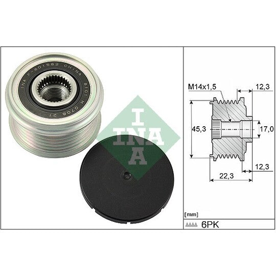 535 0291 10 Alternator Freewheel Clutch