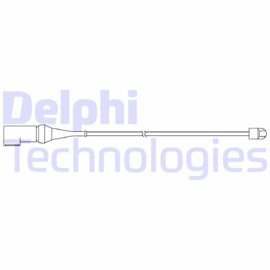 LZ0279 Warning Contact, brake pad wear