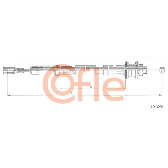 10.3291 Clutch Cable