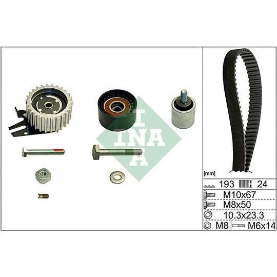 530 0619 10 Timing Belt Set