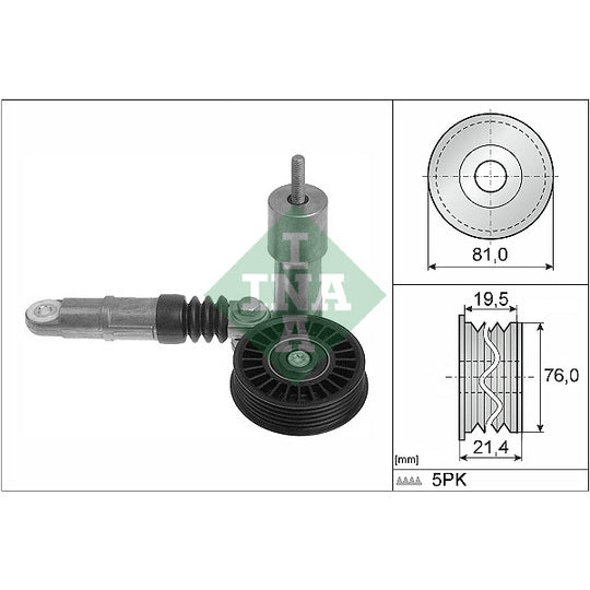 534 0014 10 Tensioner Lever, v-ribbed belt