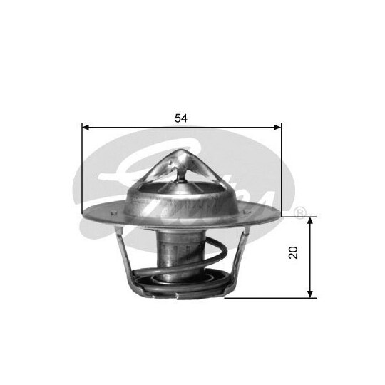 TH00191 Thermostat, coolant