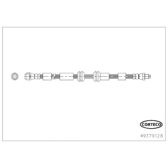 49379128 Brake Hose