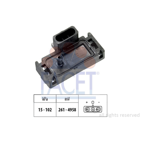 10.3001 Air Pressure Sensor, height adaptation