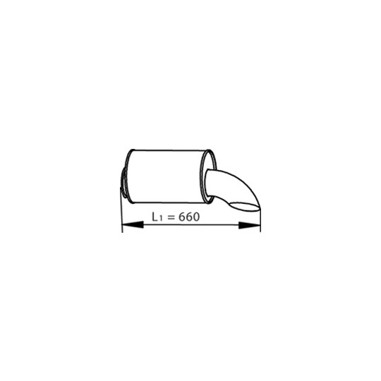 81722 End Silencer