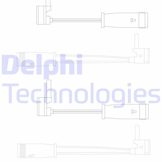 LZ0163 Warning Contact, brake pad wear