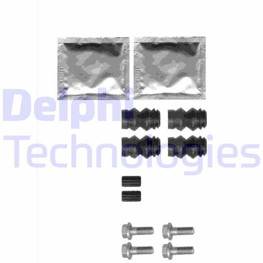 LX0358 Accessory Kit, disc brake pad