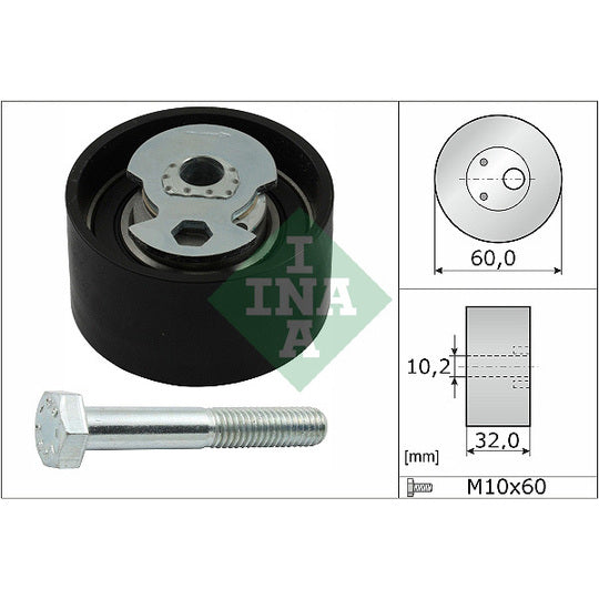 531 0504 10 Tensioner Pulley, timing belt